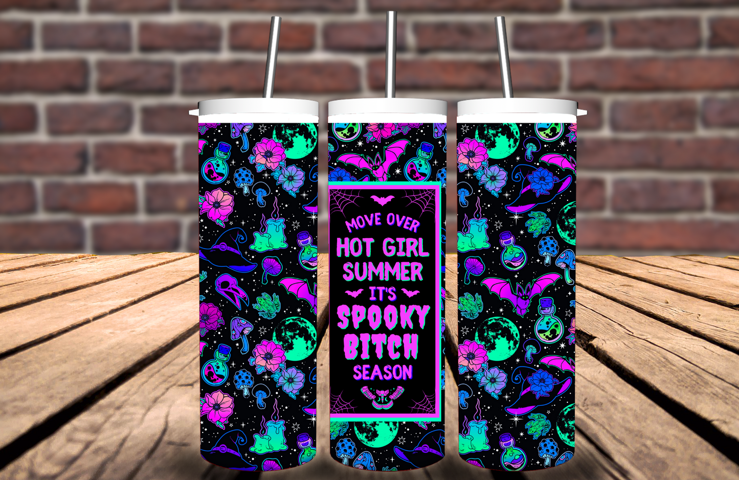 Spooky Bitch Season 20 oz Tumbler
