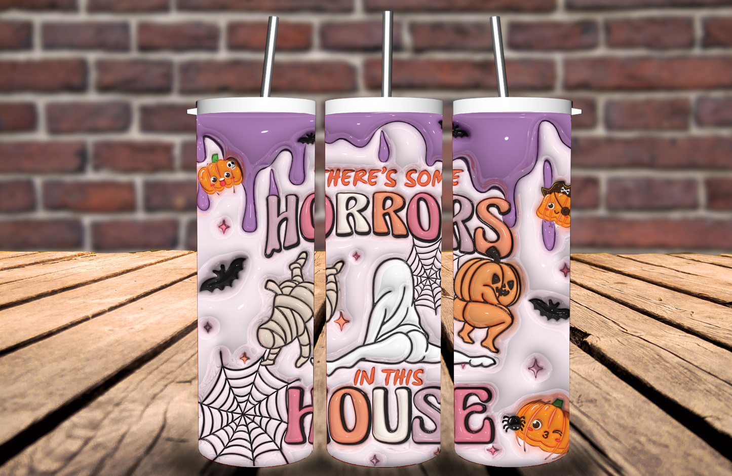 There's Some Horrors in This House 20 oz Tumbler