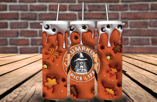 Pumpkin Spice Life 20 oz Tumbler