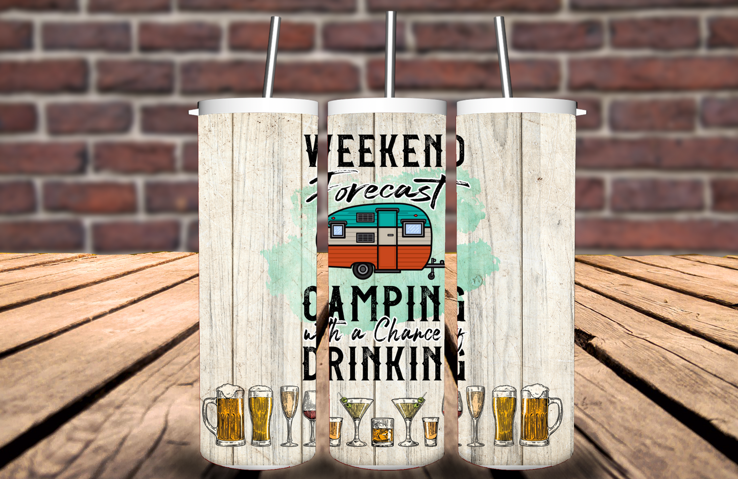 Weekend Forecast 20 oz Tumbler