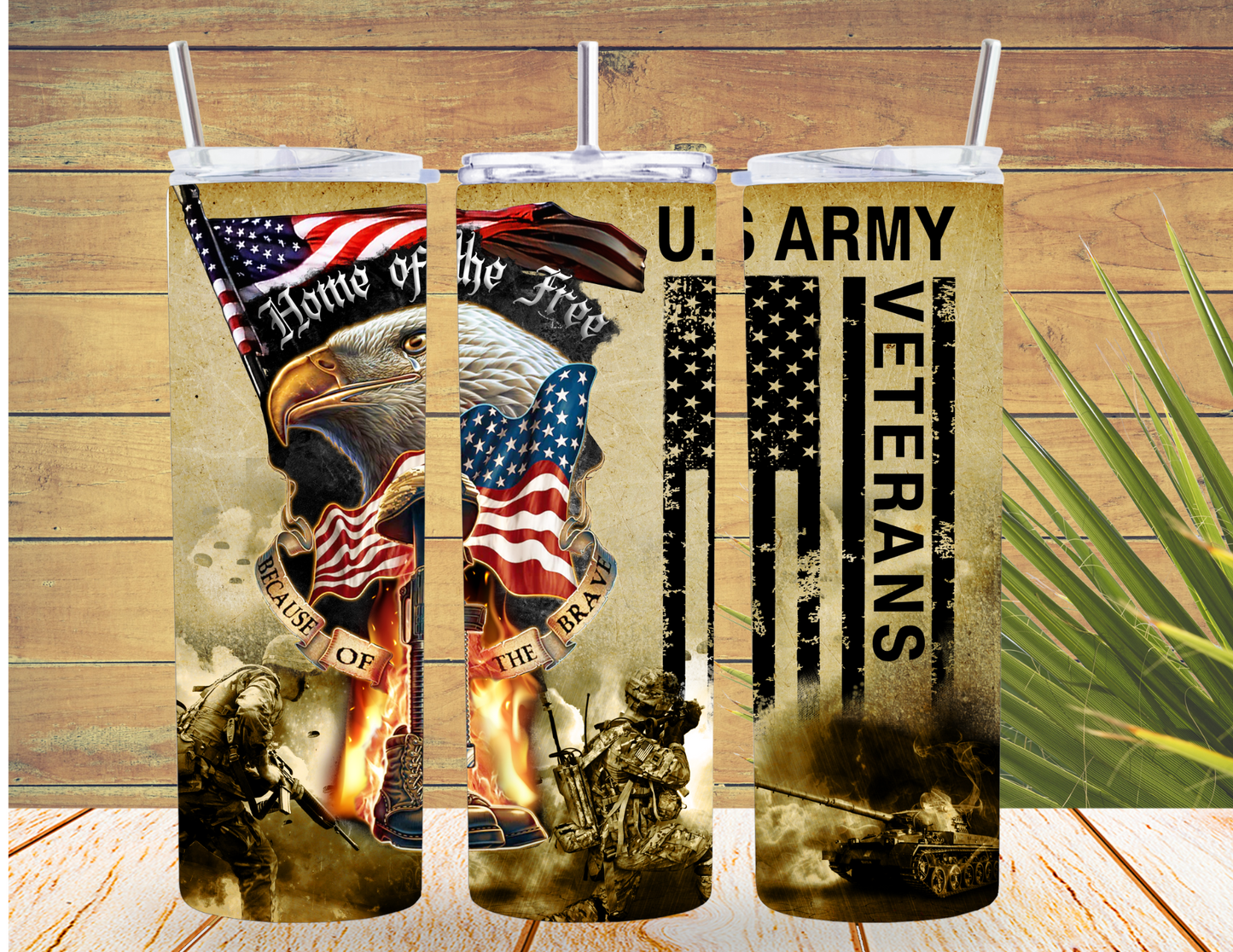 US Army Veterans 20 oz Tumbler