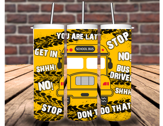 School Bus 20 oz Tumbler