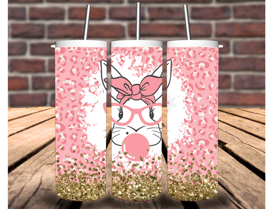 Bunny Bubble Gum 20 oz Tumbler